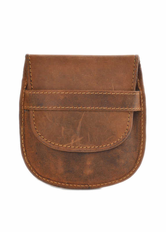 Vintage Bullet Pouch Leder